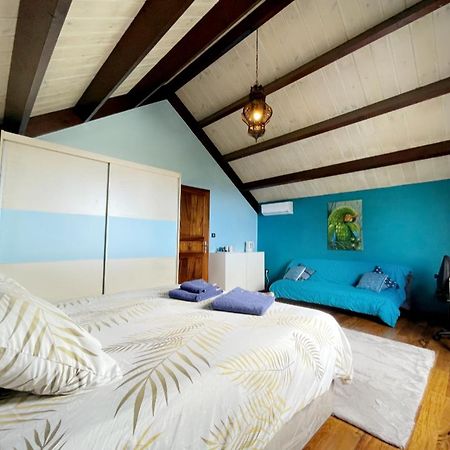 Chambre "Bleu Ocean" Villa Hermes 圣皮埃尔 外观 照片