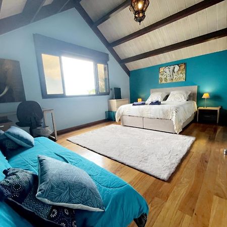 Chambre "Bleu Ocean" Villa Hermes 圣皮埃尔 外观 照片